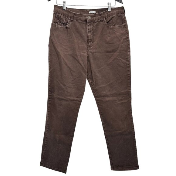 Basic Editions High-Rise Classic Fit Jeans Size 14 - Picture 1 of 5